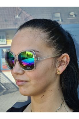Divatos színes lencsés női napszemüveg